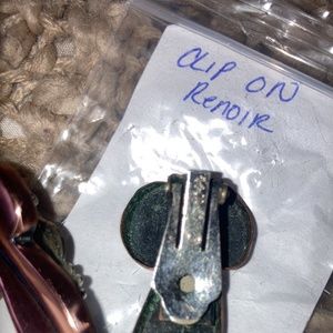 Renoir Vintage copper earrings